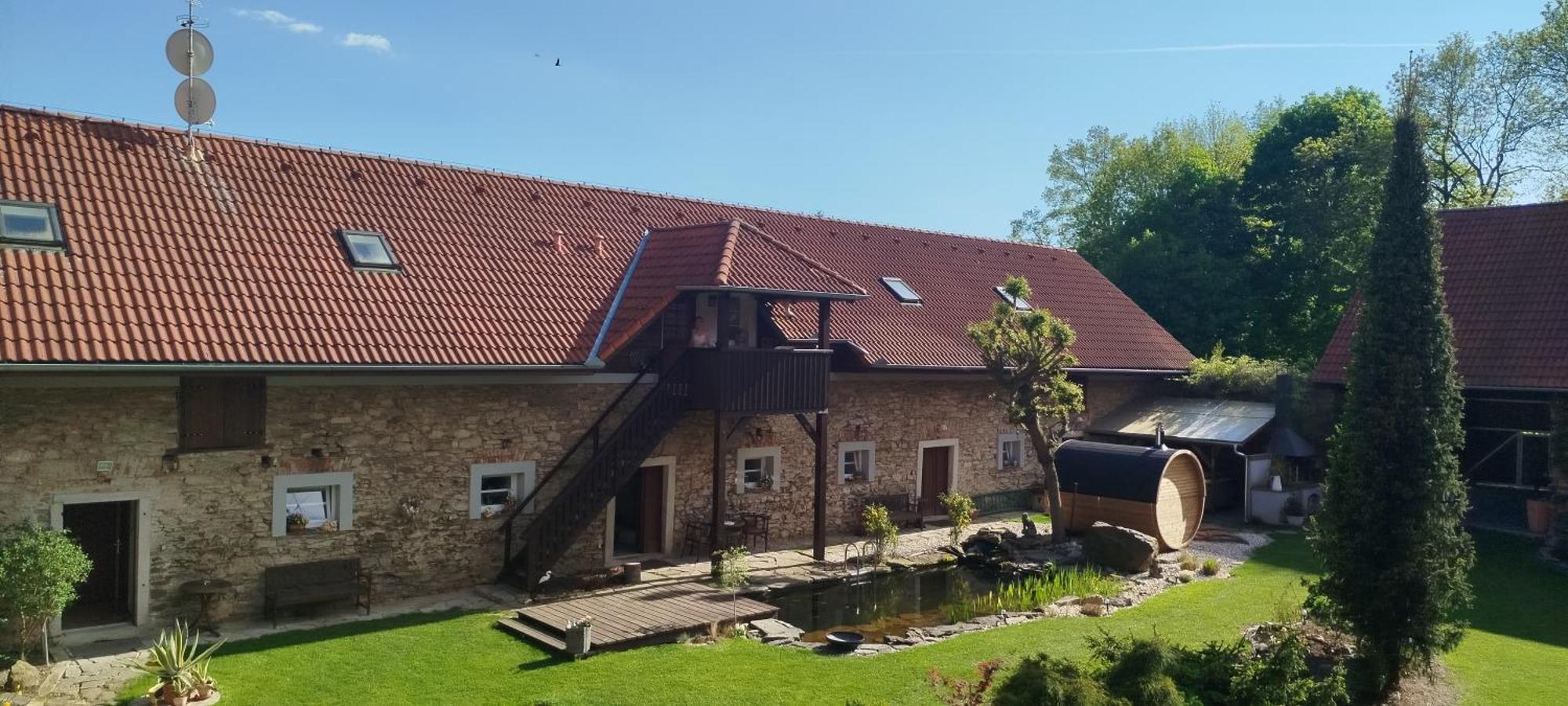 Apartmán Statek Kloubek Chabičovice Exteriér fotografie